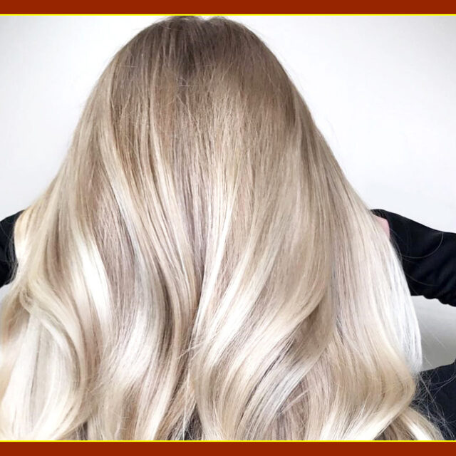 Окрашивание длинных волос в один цвет