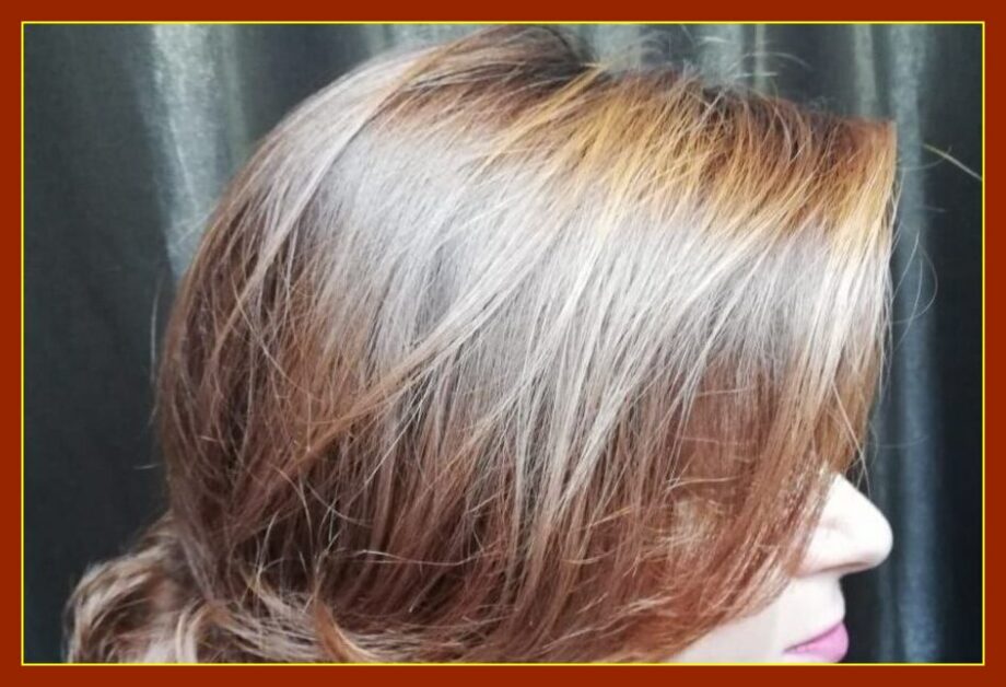 Окрашивание суперкрасками Selective/Wella длинных волос в один цвет