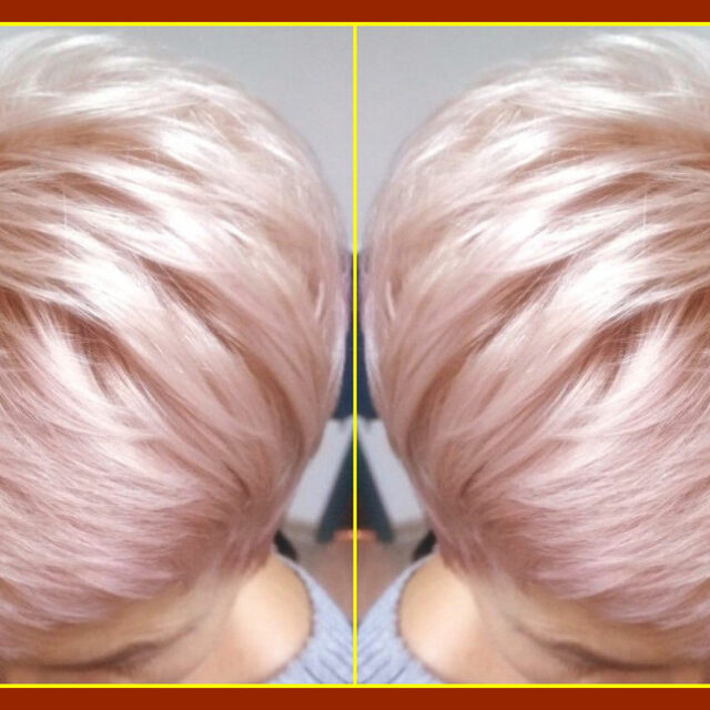 Окрашивание суперкрасками Selective/Wella коротких волос в один цвет