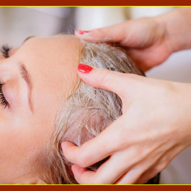 Лечение волос массаж головы